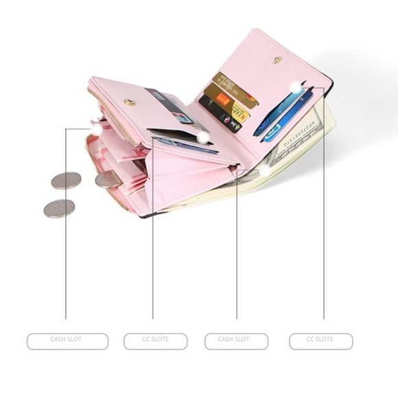 Minimalist Contemporary Small Wallet for Women - Picture 15 of 16